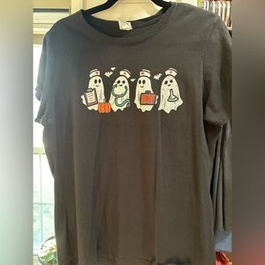 Black Cotton T-Shirt